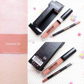 ของแท้ Sivanna colors matte lips HF 7004 #04