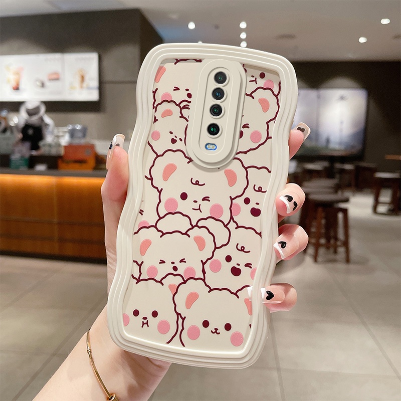 เคส-redmi-k30-5g-เคสโทรศัพท์มือถือแบบนิ่ม-ลายการ์ตูนคลื่น-สําหรับ-xiaomi-redmi-k30-5g