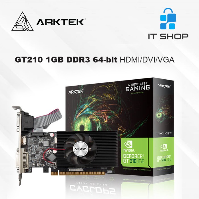 Placa de Vídeo PCYES Nvidia Geforce® G210 1GB | Techno Space