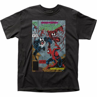 Spider-Man Maximum Carnage Part 2 Marvel Comics Adult T mens cotton classic fashion round neck T-shirt_08