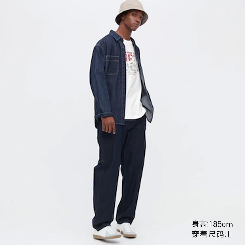 เสื้อยืดuniqlo-เสื้อยืดแขนสั้น-พิมพ์ลาย-one-piece-film-red-สําหรับผู้ชาย-447962