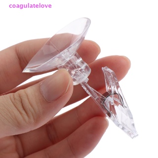 Coagulatelove คลิปหนีบพลาสติกใส แบบดูด 1 ชิ้น [ขายดี]