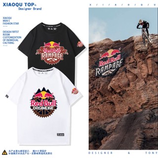 [COD]Red Bull Falling Race redbull rampage เสื้อยืดผู้ชายและผู้หญิงผู้ที่ชื่นชอบการปั่นจักรยานดาวน์ฮิลล์ฤดูร้อนผ้าฝ_04