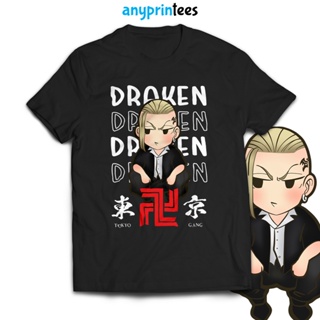 Tokyo Revengers Draken Mikey Anime Oversize T for Men Women Streetwear Shirt by AnyPrint Tops_07