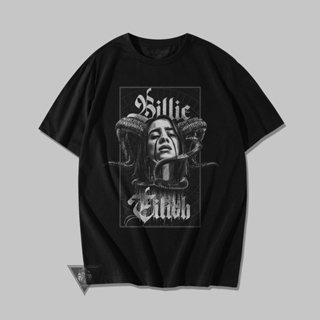 เสื้อยืด พิมพ์ลายโลโก้ Billie Eilish คุณภาพสูง 01 T002