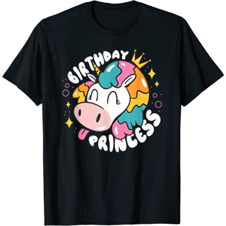 เสื้อยืด Cute Unicorn Magical Girl Birthday T-Shirt Fashion Clothing Tops  Distro Character  Premi_03