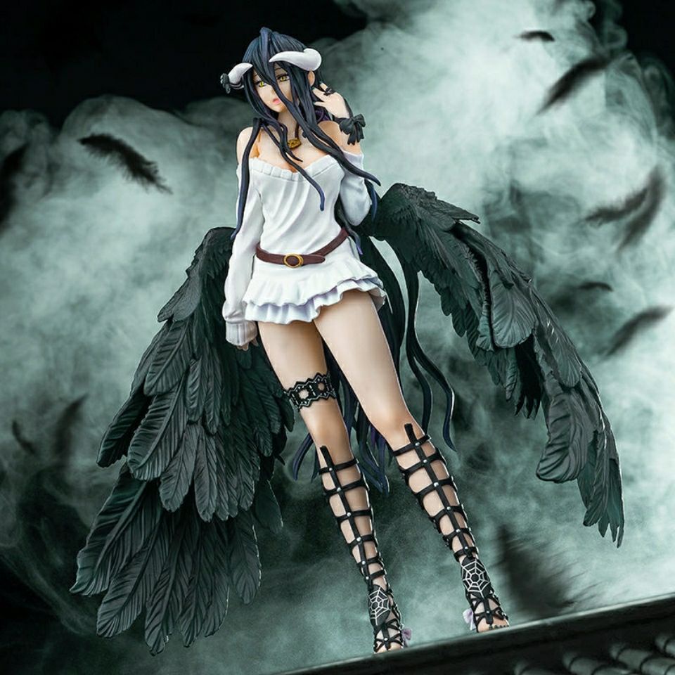 Overlord ฟิกเกอร์ Albedo (Standing Ver.) Succubus Merciful Pure-White ...