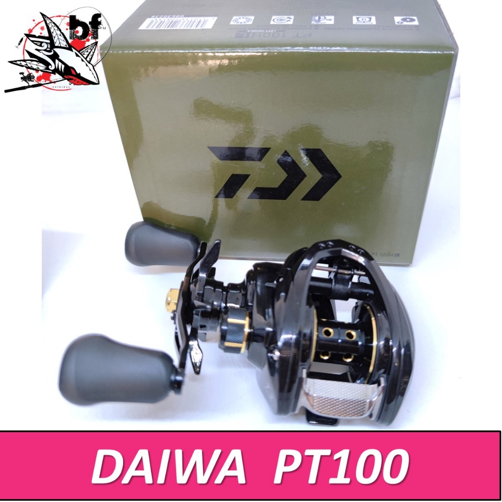 รอกหยดน้ำ-daiwa-pt100-อัตราทดเกียร์-7-3-กำลังเบรก-6-กิโลกรัม-น้ำหนักรอก-205-กรัม