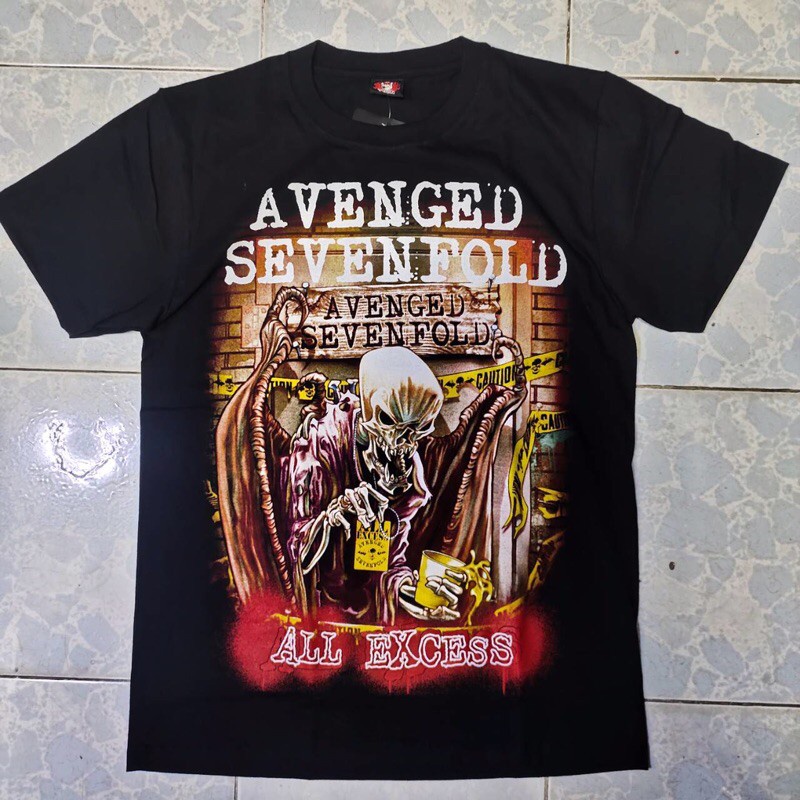 เสื้อวง-avenged-sevenfold-เสื้อยืด-a7x-avenged-sevenfold