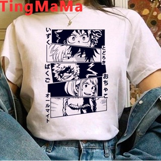 My Hero Academia Boku No Hero Academia Midoriya Izuku Deku t shirt female plus size ulzzang top tees t-shirt plus s_04