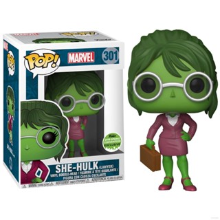 Best FUNKO POP Marvel She-Hulk โมเดลตุ๊กตาฟิกเกอร์ ของเล่นสําหรับเด็ก ตกแต่งบ้าน เก็บสะสม ของขวัญ