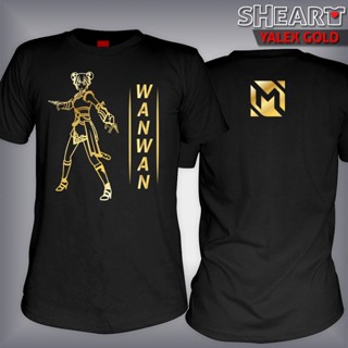 SHEART Mobile Legends Wanwan High Quality Cotton Blend Tshirt With Rubberized Vinyl Design_03