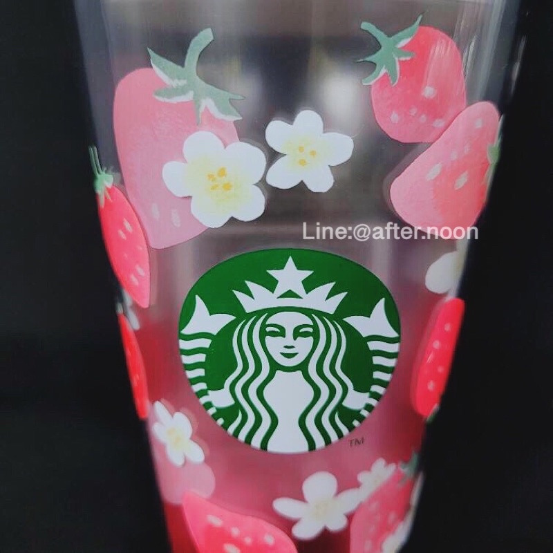 พร้อมส่ง-แก้วtumblerสตอเบอรี่-sweet-valentine-2023-collection-starbucks-แท้