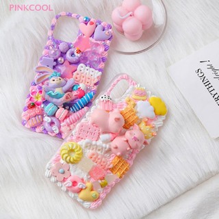 Pinkcool ขายดี ครีมเรซิ่น กาววิปครีมปลอม 15 มล. สําหรับตกแต่งเคสโทรศัพท์มือถือ DIY