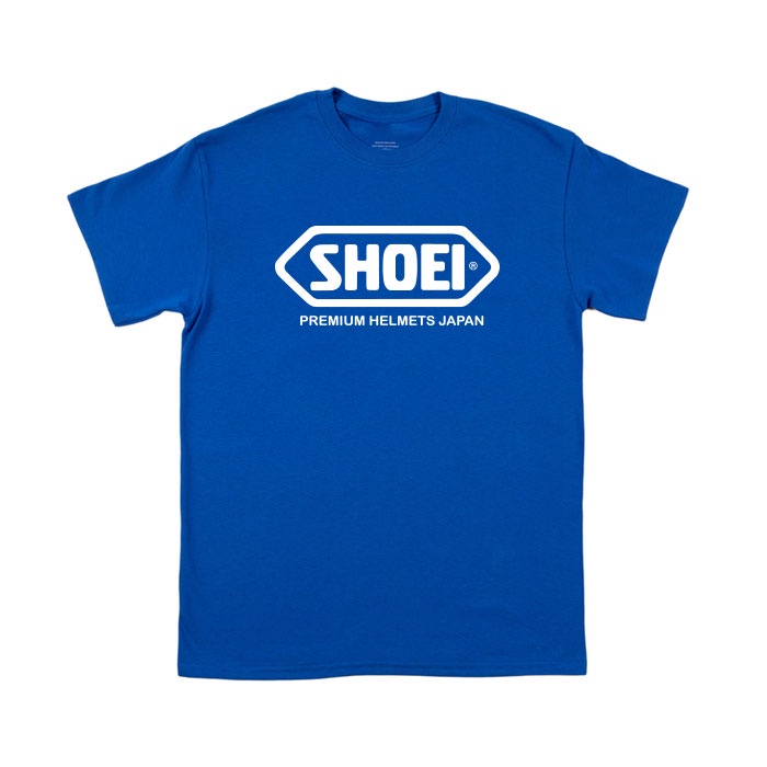 shoei-helmet-shirt-เสื้อยืด-คอกลม-หมวกกันน๊อค-ผ้า-cotton-100-size-m-3xl