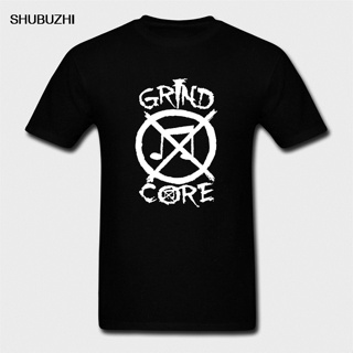 male brand teeshirt men summer cotton t shirt GRINDCORE - Grindcore T-SHIRT Napalm Death TERRORIZER Repulsion AGATH_01