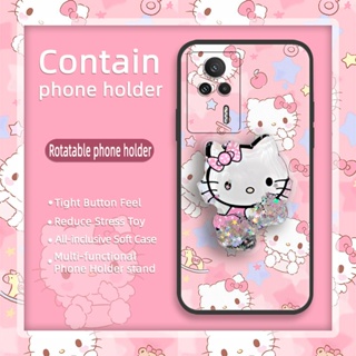 Kickstand Cartoon Phone Case For Redmi K60E Fashion Design cartoon New Arrival Cover phone stand holder Anti-dust Cute