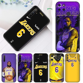 เคส Realme C25 C25Y C25S C35 No. เคสโทรศัพท์มือถือแบบนิ่ม ลาย LeBron James 6 สําหรับ Realme C30 C30S C31 C33