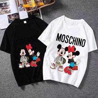 Disney Kawaii Mickey Mouse Cartoon T Shirt Men Women Mickey Mouse Couple Cute T Shirt Graphic Top Mens Womens_03