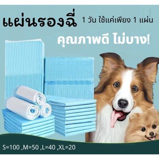 สินค้า แผ่นรองฉี่สำหรับสัตว์เลี้ยง ผิวสัมผัสดี ซึมซับไว ดูดซึมเร็ว  แผ่นรองฉี่ แผ่นรองฉี่แมวสุนัข