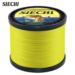 Siechi สายเอ็นตกปลา PE แบบถัก 300 ม. 500 ม. 1000 ม. 8 เส้น 20LB-88LB