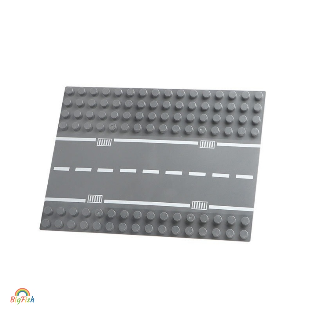 duplo-lego-building-block-ของเล่นรถถนน-baseplate