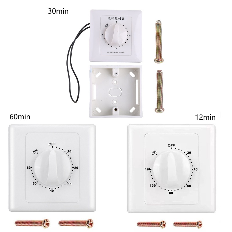 Compressor Pressure Control Switch With Mechanical Timer – AC 220V 10A, 30/60/120 Min, For Air Compressors & HVAC