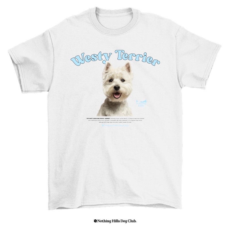 เสื้อยืดคอกลมลาย-westy-terrier-เวสตี้-เทอร์เรียร์-classic-cotton-unisex-by-nothing-hills-01