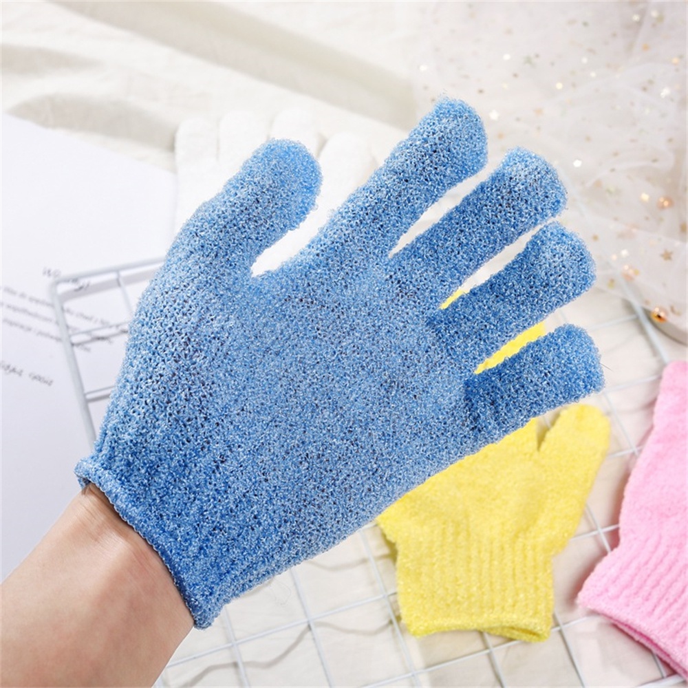 ถุงมือขัดผิวห้องน้ำในครัวเรือน-ผ้าเช็ดตัวเด็ก-ยางยืดเช็ดหลัง-ถุงมือทำความสะอาด-aubesstechstore