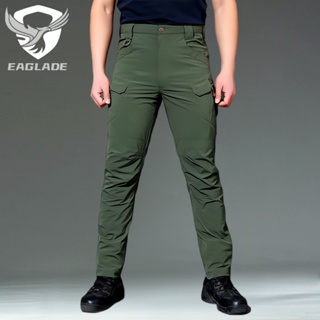 Eaglade กางเกงคาร์โก้ยุทธวิธี สําหรับผู้ชาย Ix7Quick In Green