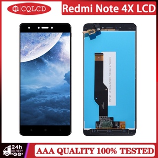 อะไหล่หน้าจอสัมผัสดิจิทัล LCD แบบเปลี่ยน สําหรับ Xiaomi Redmi Note 4X