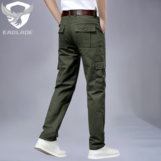 Eaglade กางเกงคาร์โก้ สําหรับผู้ชาย 1699 40 นิ้ว สีเขียว