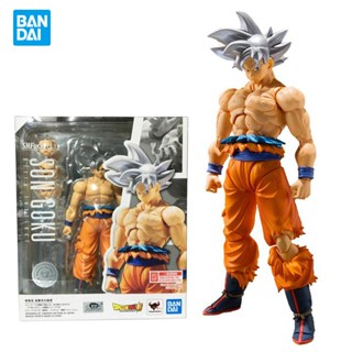 Dragon Ball Bandai SHF โมเดลฟิกเกอร์ อนิเมะดราก้อนบอล Goku Ultra Instinct S.H.Figuarts ขยับได้ ของเล่น ของขวัญ สําหรับสะสม