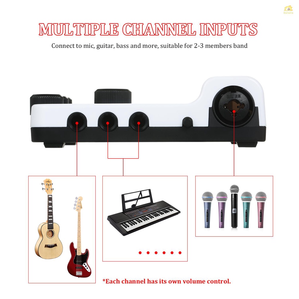 banana-pie-joyo-momix-เครื่องผสมเสียงอินเตอร์เฟซ-usb-แบบพกพา-สําหรับสมาร์ทโฟน-pc-เครื่องเสียง-เครื่องดนตรี
