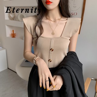 Eternity  เสื้อครอปสําหรับผู้หญิง ครอปสายเดี่ยวผูกเอว สายเดี่ยวพร้อมสายไขว้ผูกเอว สุดเก๋ มินิครอป ราคาถูก เสื้อครอปไหมพรม คล้องคอ น่ารักปนแซ่บ ดีเทลโชว์เอว เซ็กซี่ ทันสมัย fashion สวย รุ่นใหม่ A20K0AZ 36Z230909