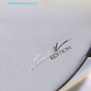 Alittlese Limited Edition สติกเกอร์โลหะ ลายตราสัญลักษณ์ 3D สําหรับติดตกแต่งรถยนต์ หน้าต่าง รถจักรยานยนต์ โทรศัพท์มือถือ แล็ปท็อป