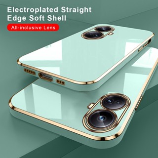เคสโทรศัพท์มือถือแบบนิ่ม TPU กันกระแทก กันรอยกล้อง พร้อมที่ตั้งวาง สําหรับ Realme 10 Pro Plus 5G 10 4G 10 Pro+ 5G