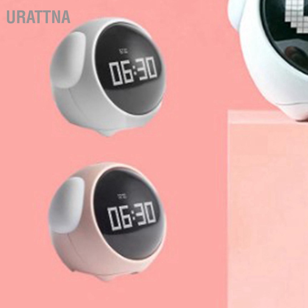 urattna-expression-clock-รูปร่างสุนัขน่ารักมัลติฟังก์ชั่น-led-นาฬิกาปลุกดิจิตอลเสียงเปิดใช้งานไฟกลางคืน