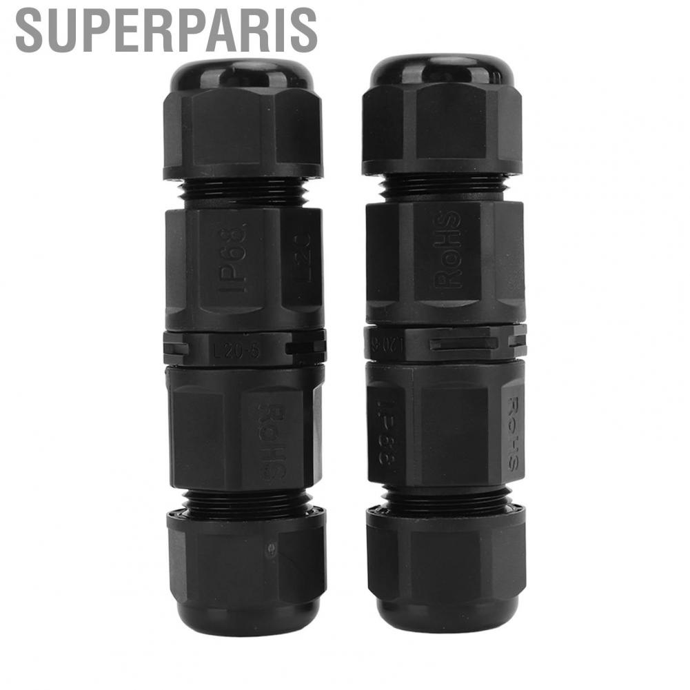 Superparis 2Pcs Aviation Plug Socket 5 Pin 6 Pin 380V IP68 Waterproof ...