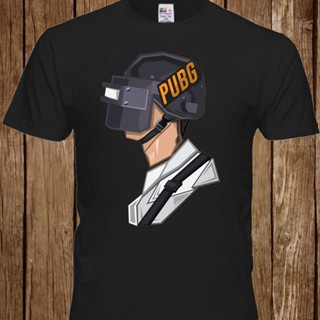 เสื้อวินเทจผญ - PUBGมือถือเกมส์เสื้อยืดผู้ชายผ้าฝ้าย_03