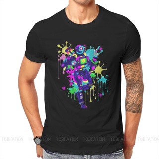 Neon Pathfinder O Neck TShirt Apex legends Pure Cotton Basic T Shirt Men Tops Fashion Fluffy_11