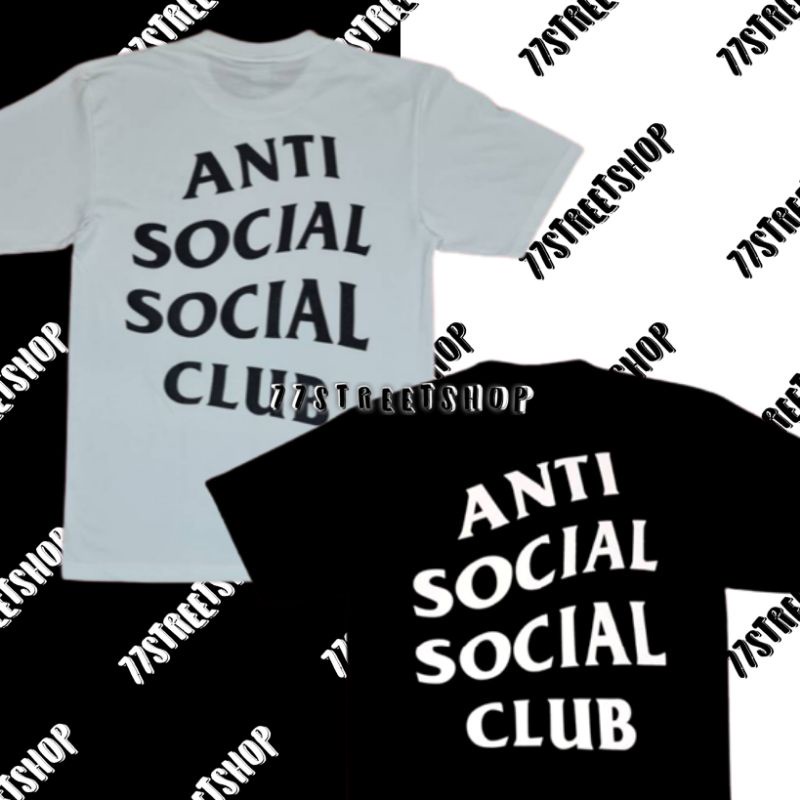 Anti Social Social Club T Shirt 100 Cotton Shopee Thailand   Sg 11134201 23020 Cyl7dyqhuvnv96