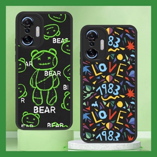 creative couple Phone Case For Xiaomi Redmi K40 Gaming Edition/POCO F3 GT luxurious personality soft shell funny solid color