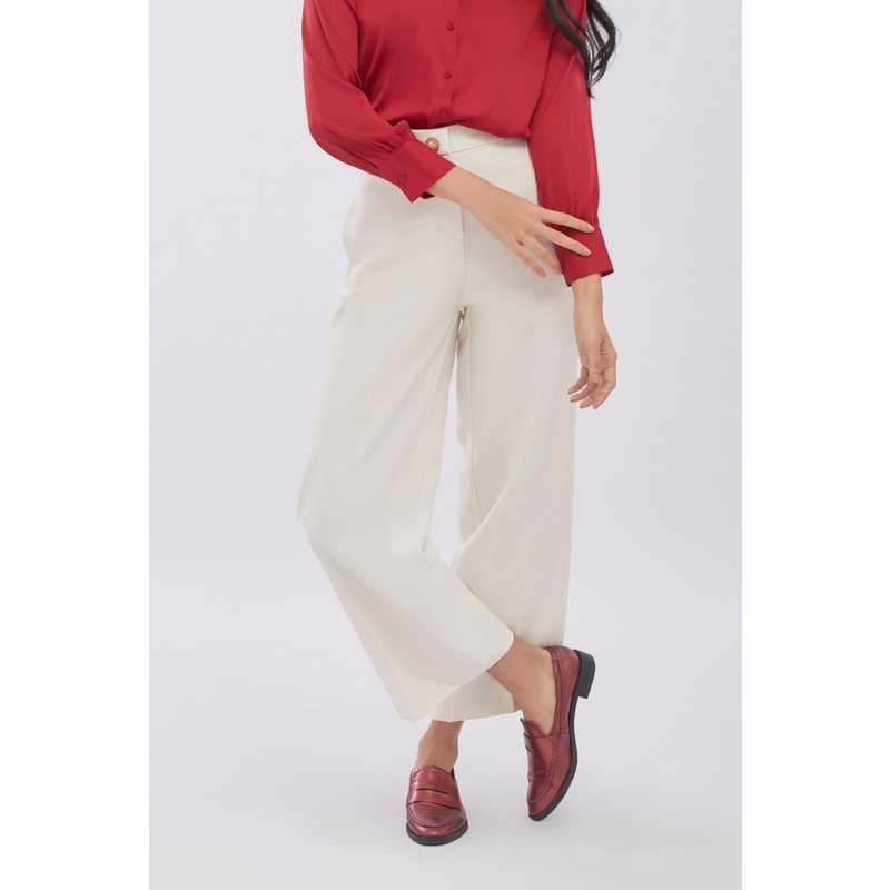 espada-กางเกงทรงขากว้าง-ผู้หญิง-สีเบจ-wide-leg-trousers-4589