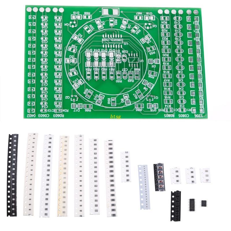 bt-smd-แผงวงจรอิเล็กทรอนิกส์-มีไฟกระพริบ-led-สําหรับฝึกบัดกรี