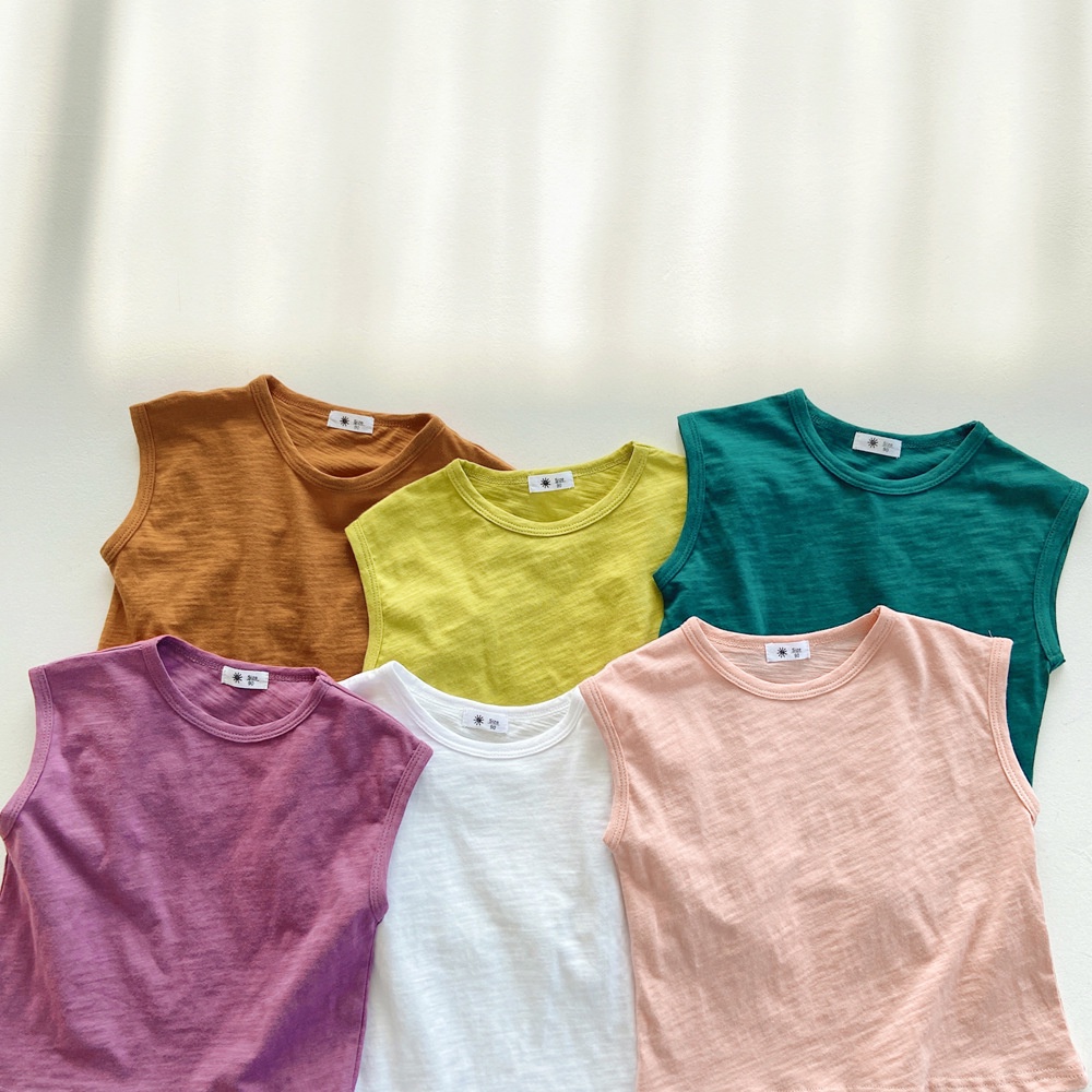 do-re-mi-เด็กชายและเด็กหญิงเสื้อลำลองสีทึบแฟชั่นใหม่