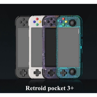 Retroid Pocket เครื่องเล่นเกมมือถือ หน้าจอสัมผัส 3+ 4.7 นิ้ว 4G+128G Android 11 2.4G/5G Wifi 4500mAh