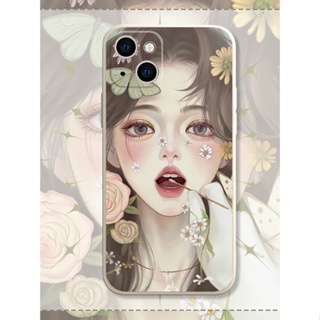 Little fresh fairy เคสไอโฟน iPhone 14 cover 11 12 pro max iPhone 7 8 14 Plus X Xr Xs Max Se 2020 8พลัส เคส 13 pro max ca