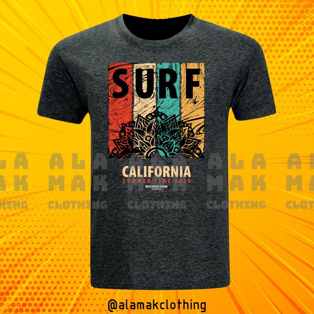 promosi-hebat-baju-surf-california-tshirt-baju-casual-roundneck-baju-lelaki-perempuan-t-shirt-100-cotton