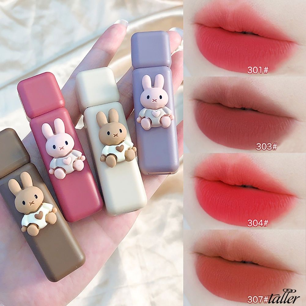 Bobo Milk Rabbit liptint ลิปโคลน ลิปกลอส เนื้อแมตต์ นุ่ม หมอก แว็กซี่ ...